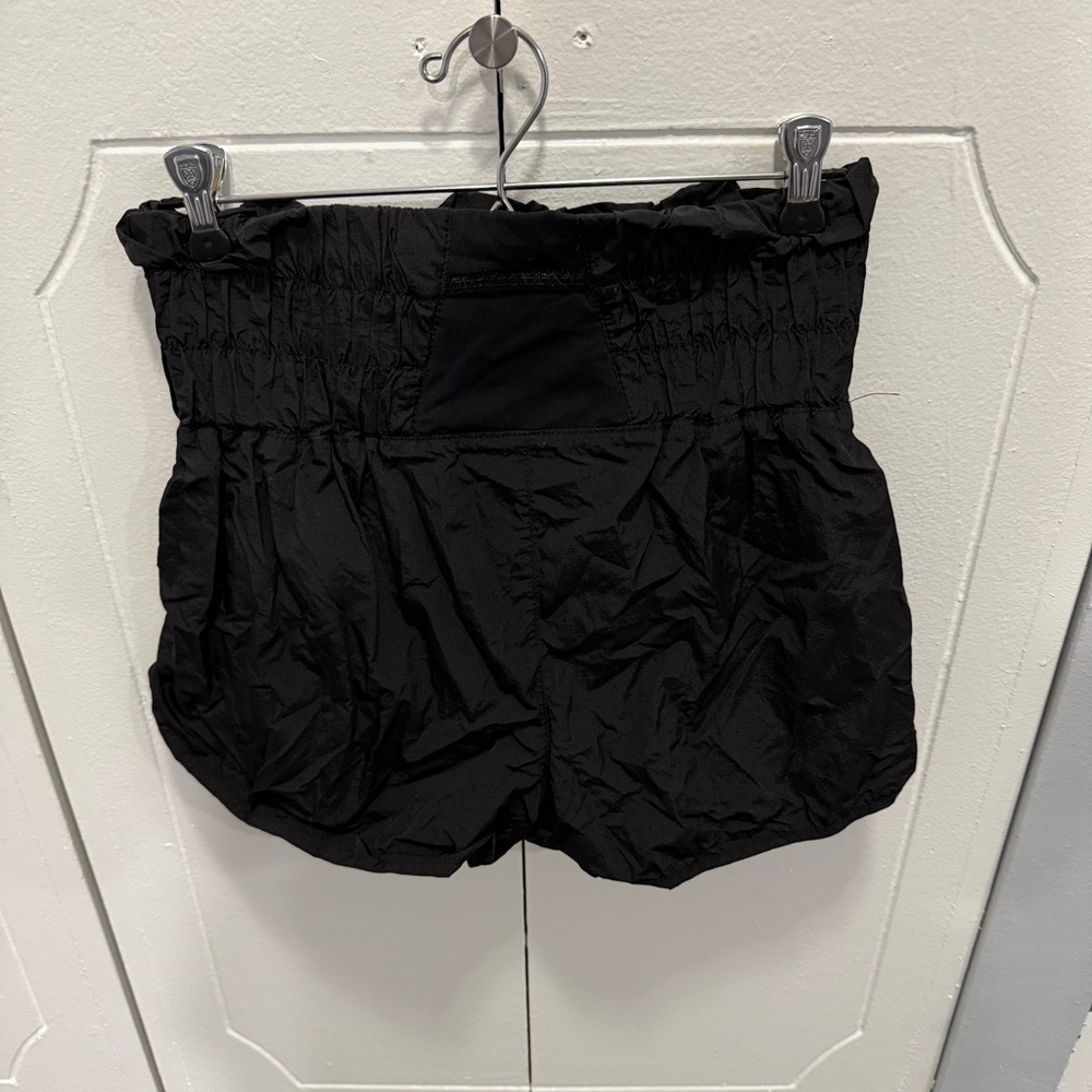 Free People Movement Black The Way Home Logo Shorts - Picture 5 of 12